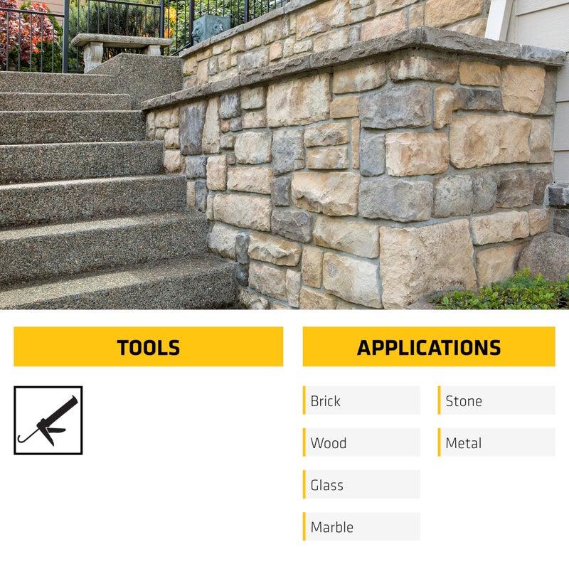 Sika SikaBond - Ultimate Grab Instant Polyurethane Adhesive - Gray - Ideal for Indoor and Outdoor use - Waterproof and Water immersible - 10.1 fl.oz - Image 5